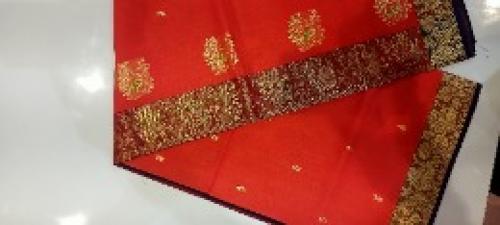 PMK BUMBERG COT SAREES WITH BLOUSE